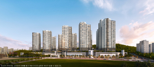 제일풍경채 검단 4차 석경투시도